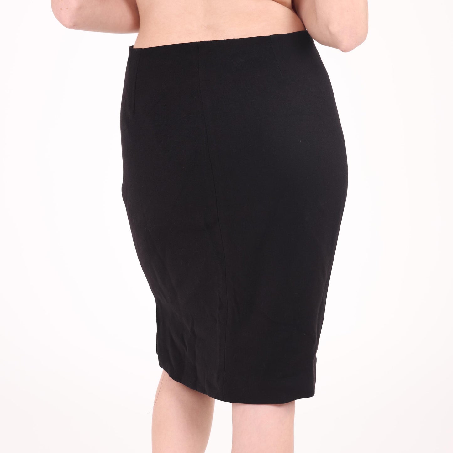 Classic Black Pencil Skirt