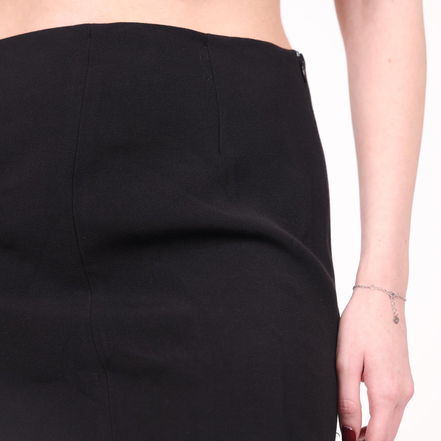 Classic Black Pencil Skirt