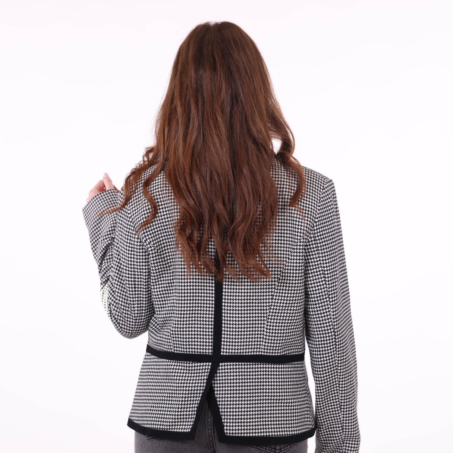 Classic Blazer with Black Trim