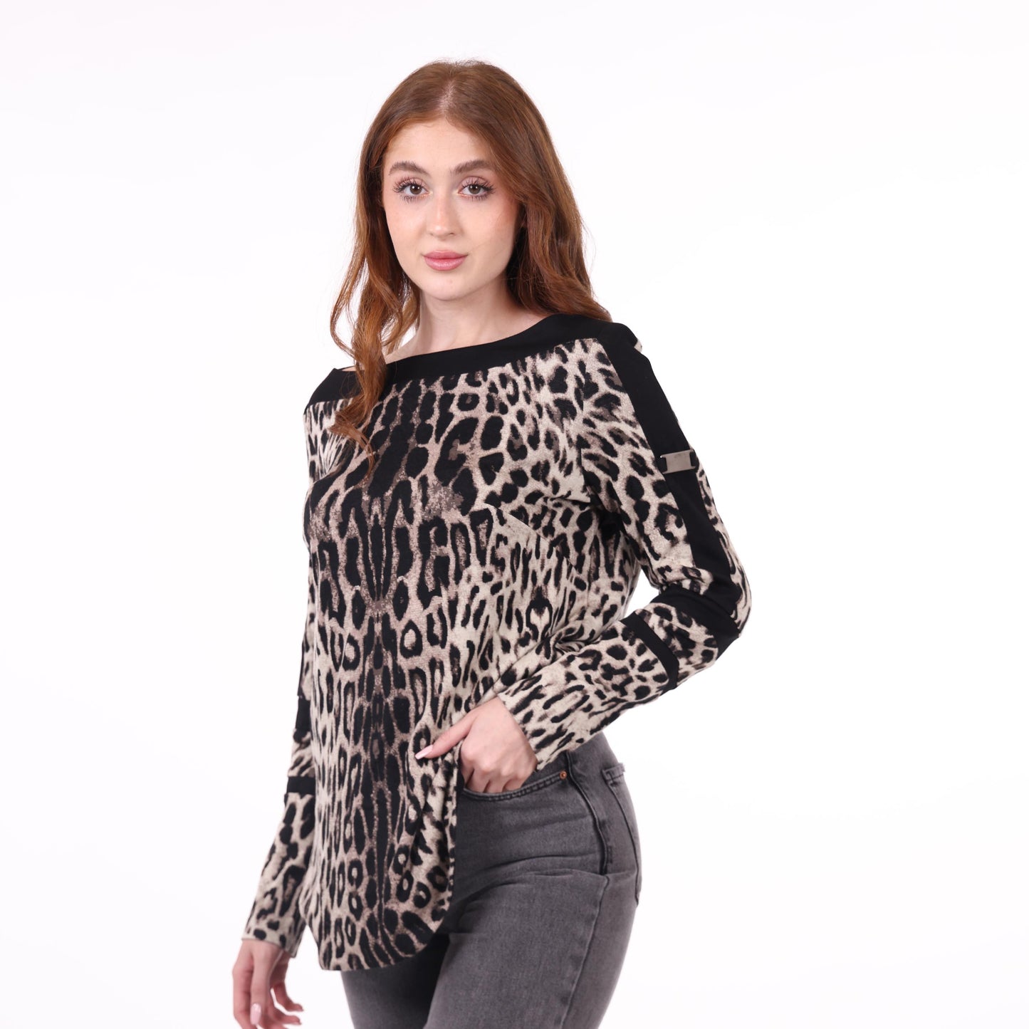 Leopard Print Top