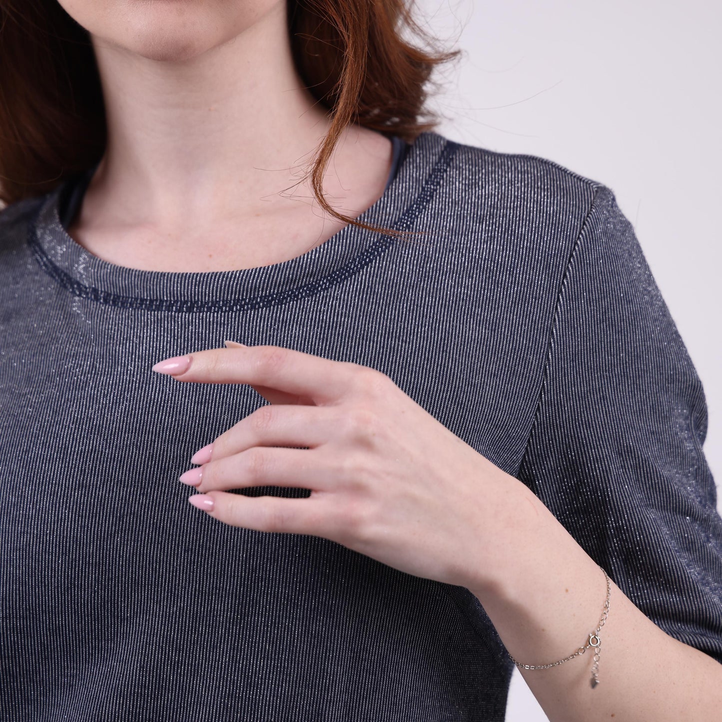 Casual Grey Short-Sleeve Dress