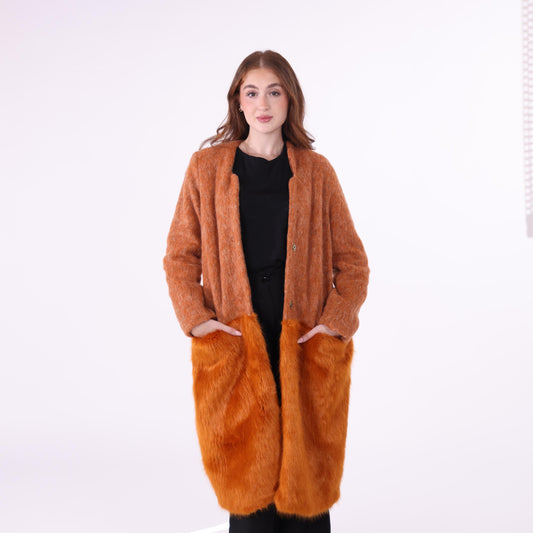 Warm Orange Coat