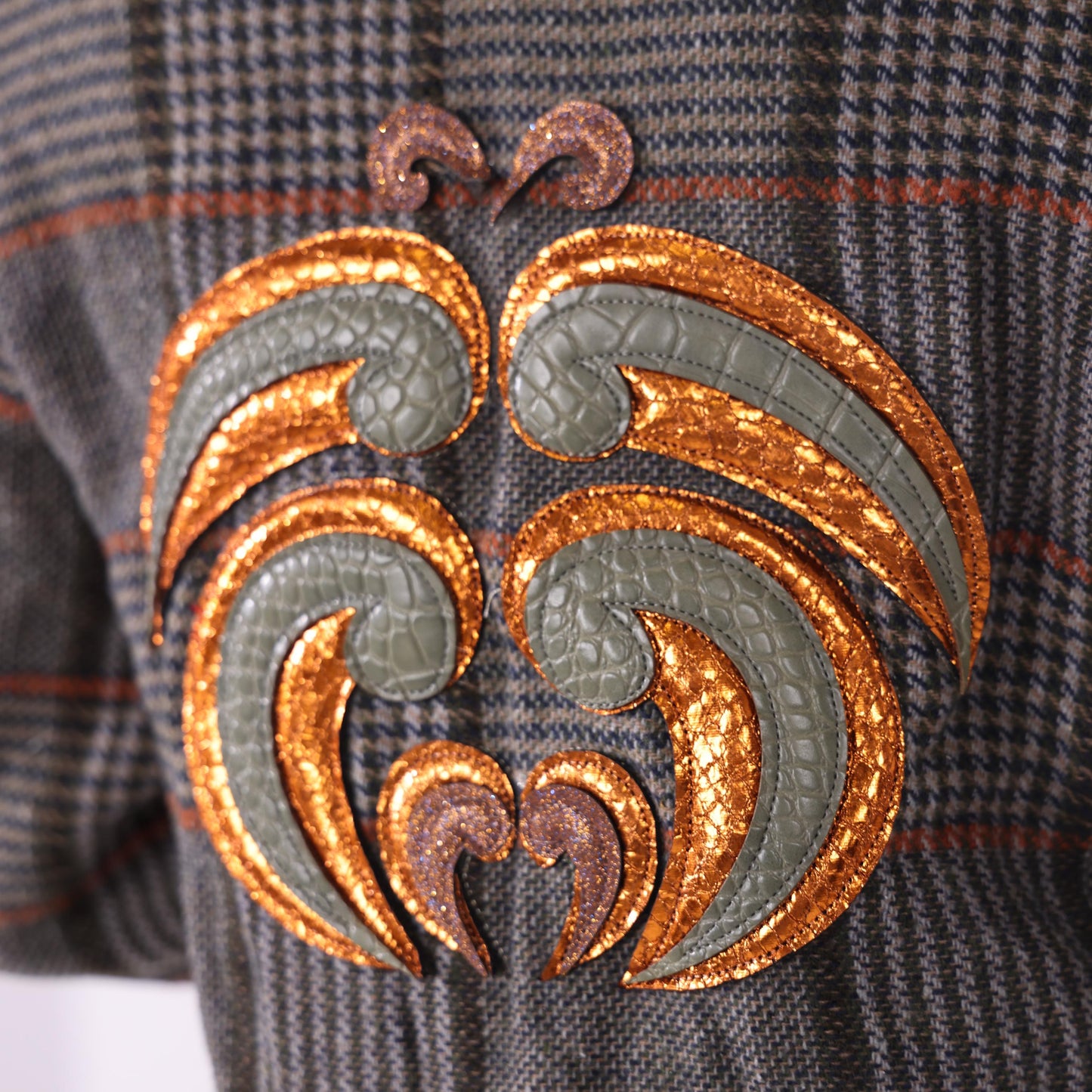 Stylish Jacket with Embroidered Design