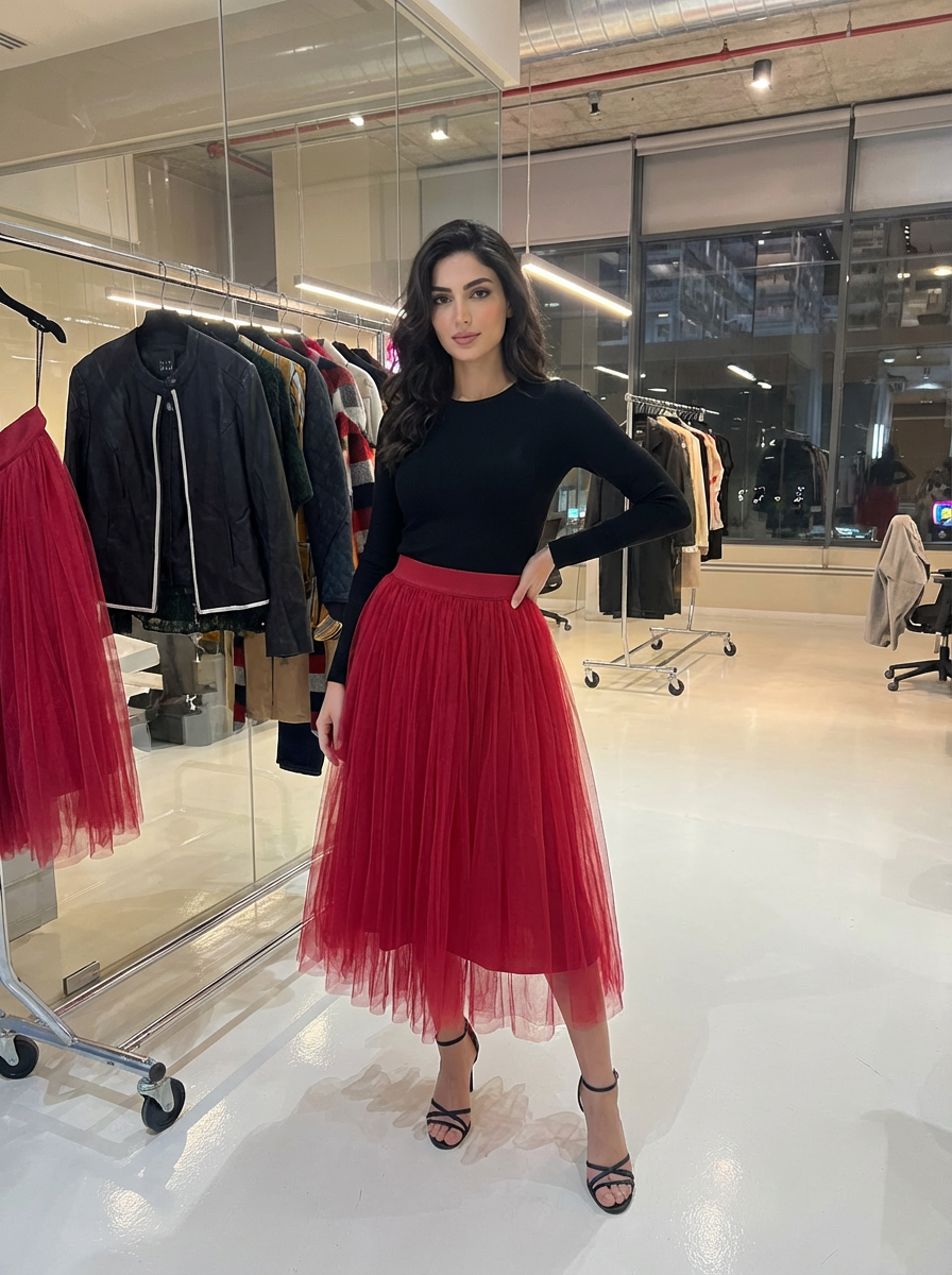 Red Skirt